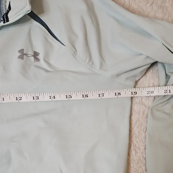 Under Armour Mileage Heat Gear Run 1/2 Zip Long Sleeve Pullover - Picture 5 of 6